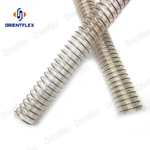 120mm Yard Leaf and Lawn Vacuum Replacement PU Steel Wire Duct Hose