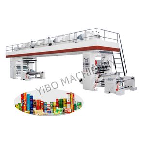 Roll to Roll Plastic Film with Paper Dry Laminating Machine