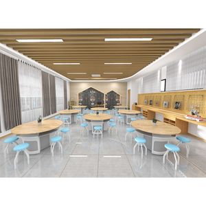 High Standard Education Labor Education Room Table Cabinet Labor Technology Classroom Furniture