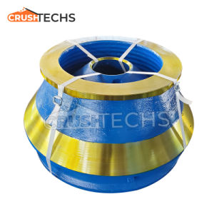 High Manganese Casting HP400 Cone Crusher Parts Concave Mantle Bowl Liner Wholesale