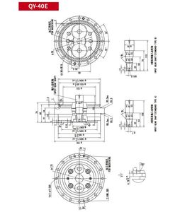Precision Cycloidal Gear Reducer for Industrial Robots Qy-40e Model