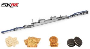 China Biscuit Making Machine Hard and Soft Biscuit Production Line Oreo Biscuit Machine Cookie Machine for Factory Use