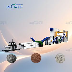 Environment Protection Waste Solar Panel Recycling Plant Solar Panel Shredding Sorting Equipment