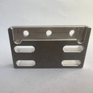Custom CNC Machined Aluminum Connecting Plate for CCD Testing Equipment