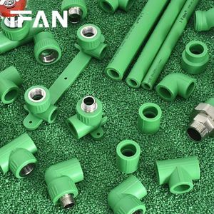 Ifan Factory Supply ISO 15874 PPR Plumbing Fittings 20-125mm PPR Pipe Fitting Welding PPR Pipe and Fitting