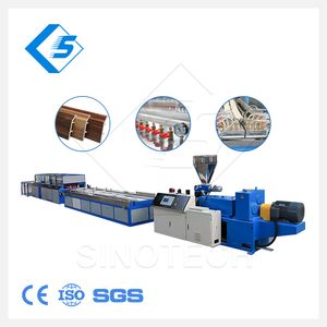 Plastic Co-Extrusion WPC PVC UPVC Ceiling Panel Decking Fence Profile Board Extruder Making Manufacturing Machine