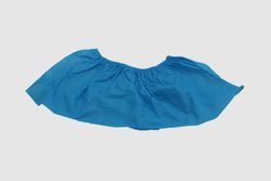 Blue Disposable Anti Slip Anti Skip Protective Shoe Cover