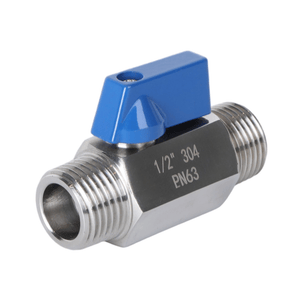 Premium 316 Stainless Steel Mini Ball Valve for BSPT Connections