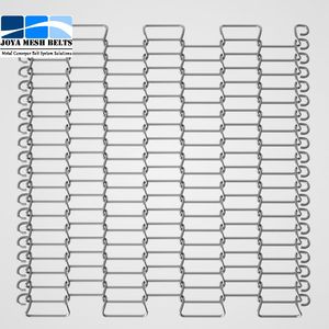 Food Grade Stainless Steel Flex Ladder Wire Mesh Conveyor Belt for Food Baking Industry