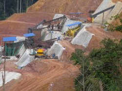 250tph Hematite Iron Ore Crushing Plant in Malaysia