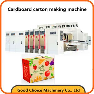 Cardboard Carton Making Machine