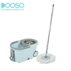 Home Easy Cleaning Tools Wet Dry Mop Magic 360 Degree Spin Mop and Bucket Set with Wheel for Floor Cleaning