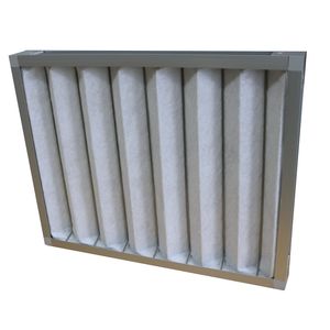 G4 Aluminum Frame Pre Pleated Panel Air Filter for Ventilation System