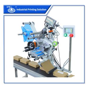 IPS-Pm L902f Label Printer Sticker Machine for Bottle Caps Paper Box Labeler Machine with Tij Printer Barcode Printing Machine