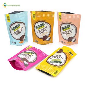 Stand up Pouch with Zipper Food Packaging Bags Custom Printed Aluminum Foil