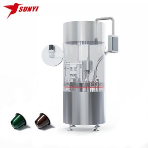Rotary Coffee Capsule Filling and Sealing Machine