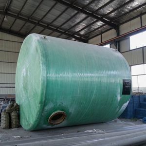 Industrial Anti-Corrosion GRP FRP Fiberglass Storage Tank & Vessel, Acid Alkali Resistant for Chemical, Wastewater Treatment and Petrochemical Industry