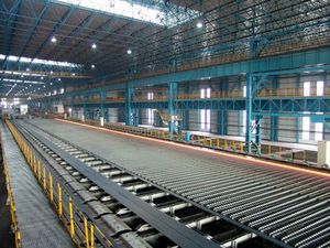 Roller Conveyors Brake Plate Straightening Plates Section Steel Production Line Cooling Bed Machine