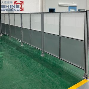 4040 Aluminium Extrusion Partition Wall Panel Industrial Fence for Workshop