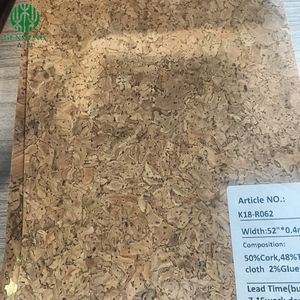 Natural Cork Fabric with Durable Water Resistant Features