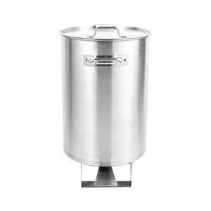 Commercial Stainless Steel Removeable with Wheels Kitchen Hotel Waste Bin