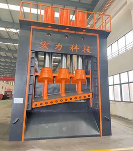 1000ton Hydraulic Gantry Shear Guillotine Machine for Heavy Scrap Metal Cutting Shearing