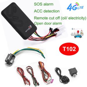 New model 4G waterproof mini automotive car truck realtime tracking GPS with anti-theft overspeed alarm T102