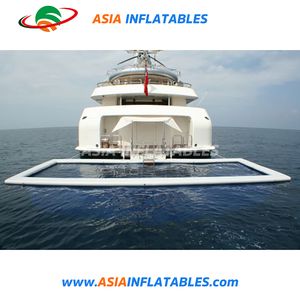Portable Netted Lap Pool, Box Jellyfish Protection Net, Inflatable Pool for Yachts