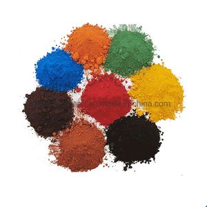 Wholesale Price Fe2o3 Synthetic Powder Pigment Yellow/Blue/ Iron Oxide for Concrete/Ink