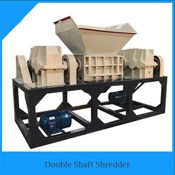 Shredding Machine Industrial Rubber Tire Light Metal Drum Shredder
