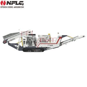 Low Failure Rate Tracked Mobile Mining Cone Crusher for River Pebble Processing