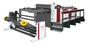 Automatic High-Speed Paper Roll Sheeter Stacker