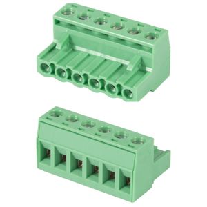 High Quality 5.08mm Pitch 2p-24p Green Terminal Block-Plugs UL&CE Certificate