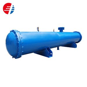 Shell Heat Exchanger with Enhanced Fluid Exchange for Power Plants