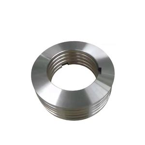 Industrial Circular Knife Steel Strip Slitting Blade Rolling Shearing Slitting Disc Blade Custom Tungsten Carbide Insert Machine Tools Accessories Maker