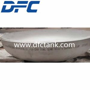 Custom Steel Head for Storage Tank Pressure Vessel as ASME Code