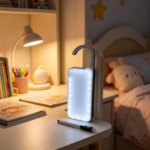 Hook Hanging Light up Message Board for Teens Kids Bedroom