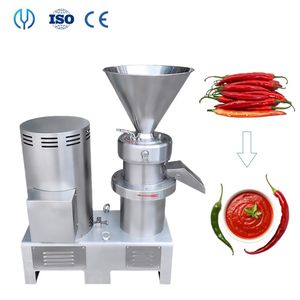 Cocoa Bean Cereals Colloid Mill Crusher Machine for Chocolate Sauce Grinding