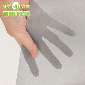 SUS302 10 Mesh to 60 Mesh Twill Weave/Plain Weave Stainless Steel Wire Mesh