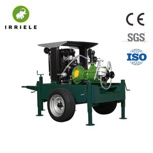 Trailer-Mounted Self-Priming High Pressure Diesel Engine Centrifugal Water Pump 200m³/H