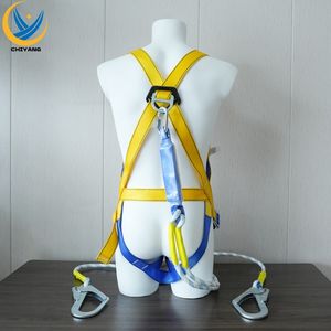 Standard European Electrical Safety Belt Wholesale Construction Site High-Altitude Work Wholesale Five-Point Anti-Fall Body Harness for Safety Harness
