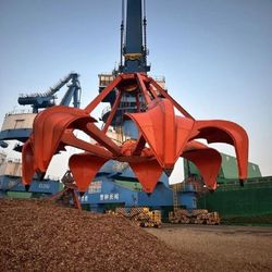 China Multi Shell Orange Peel Grab Claw Bucket for Loading