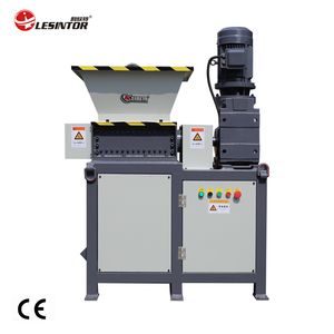 Plastic Shredder Mulcher Scrap Metal Roll Crusher Small Double Shaft Plastic Shredding Machine