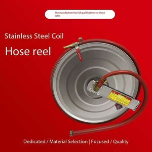 Premium 304 Stainless Steel Fire Hose Reel for Emergency Use