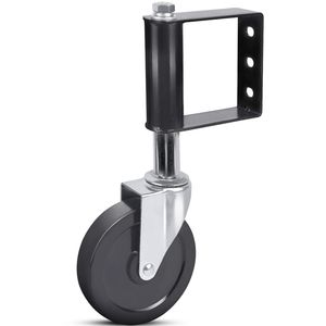 Gate Caster Wheel Spring Loaded for Metal Tube Swing Gate Fence Gate