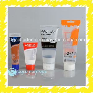 Transparent Plastic/PE Tube for Acrylic Paint/Water Colour Package