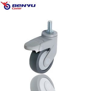 Medical Bed Caster Medical Equipment Casters Wheel TPR Castor Medical Device