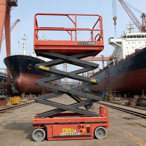 Aerial Work Platform 320kg 10m Self-Propelled Hydraulic Scissor Lift Platform Table
