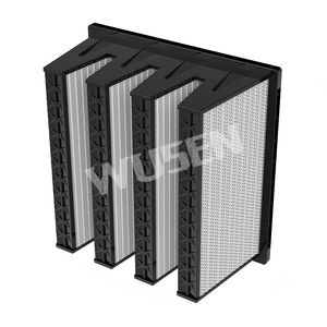 Plastic Frame W-Type Air Cabinet Filter High-Efficiency W-Type Filter Large Air Volume Combined Farm Air Filter