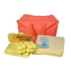80L100% PP Oil Chemical Universal Emergency Spill Absorbent Response Kits